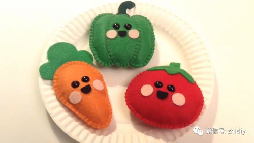 在家DIY不织布水果蔬菜，趣味吃吃喝喝新玩法